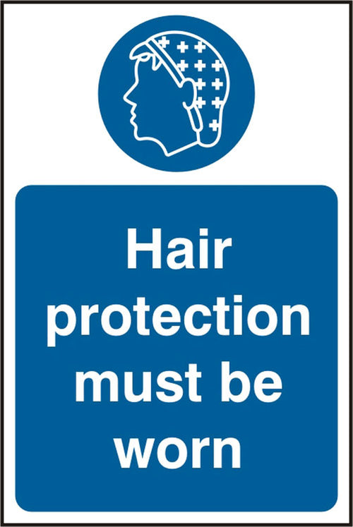 B-Safe Prepack Hair Protection Sign