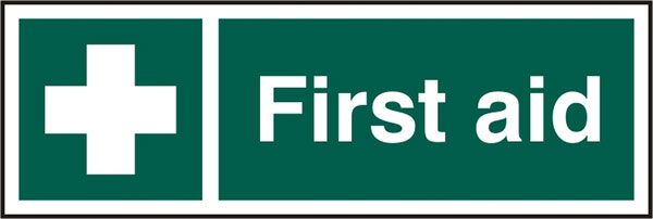 B-Safe Prepack First Aid Rigid Pvc Sign