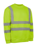 B-Seen Essential Sweatshirt Hi-Vis Jumper - thumbnail 2