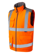 Leo Workwear Torrington Iso 20471 Cl 2 Bodywarmer - thumbnail 1