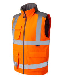 Leo Workwear Torrington Iso 20471 Cl 2 Bodywarmer