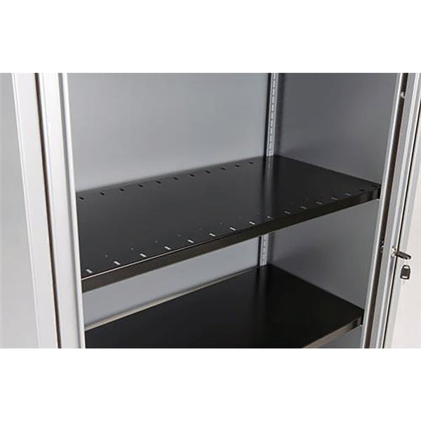 Bisley Slotted Shelf 914x390x27mm Black For Bisley Cupboards and Tambour Units BSSGY
