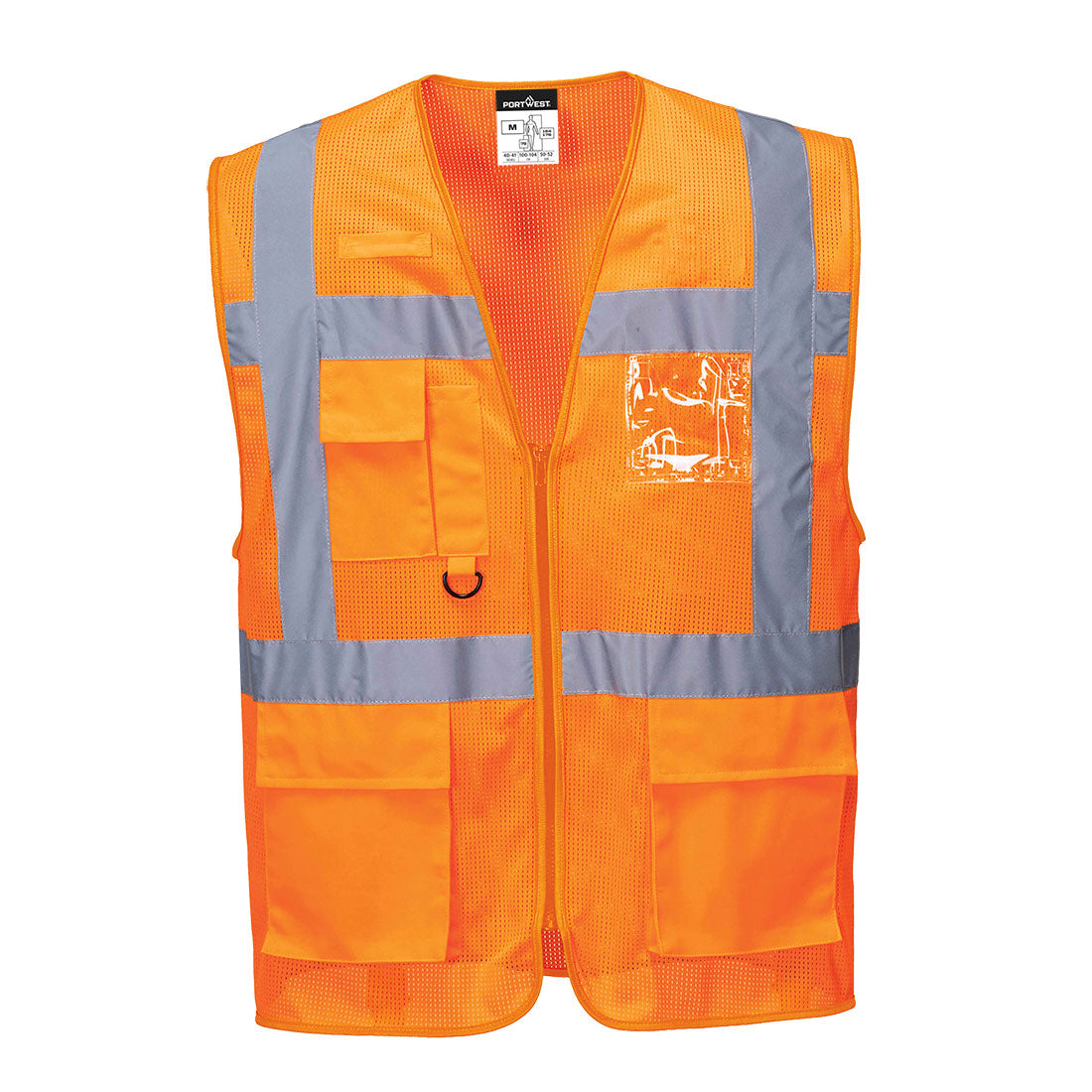 Portwest Athens Hi-Vis Mesh Executive Vest