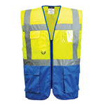 Portwest Warsaw Hi-Vis Contrast Executive Vest - thumbnail 11