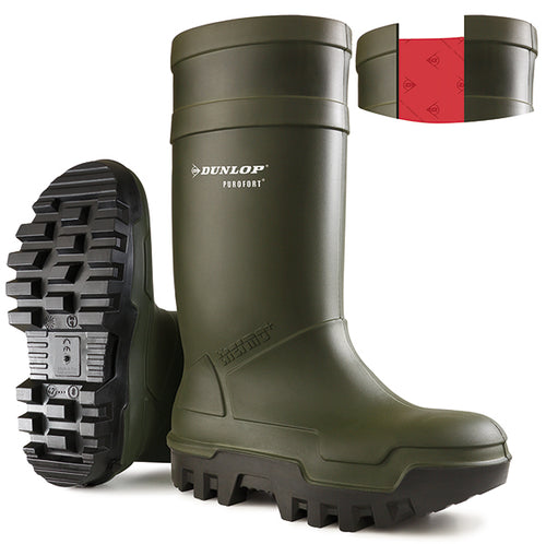 Dunlop Range Purofort Thermo+ Full Safety Wellingtons