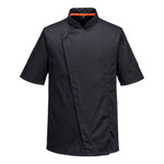 Portwest Chef's Mesh Air Pro Asymmetrical Jacket S/S - thumbnail 5