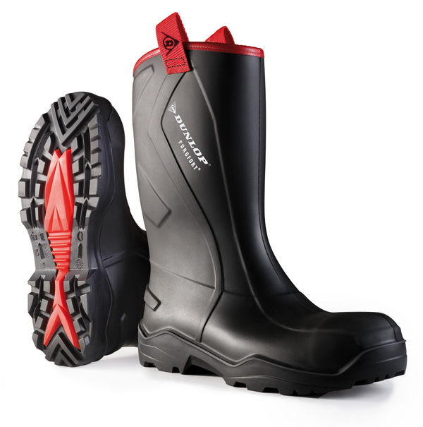 Dunlop Purofort Full Safety  Rigger Boot 762043 Black - [CLEARANCE]
