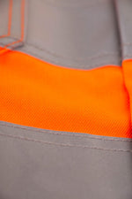 Click Arcflash ARC Compliant Hi-Vis Rail Spec Boilersuit - thumbnail 9