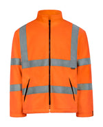 B-Seen Carnoustie Hi-Vis Fleece Jacket - thumbnail 3