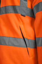 B-Seen Carnoustie Hi-Vis Fleece Jacket - thumbnail 11