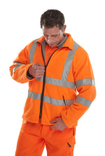B-Seen Carnoustie Hi-Vis Fleece Jacket - thumbnail 13