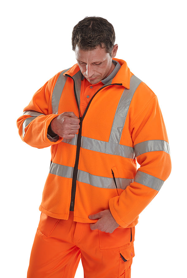 B-Seen Carnoustie Hi-Vis Fleece Jacket