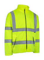 B-Seen Carnoustie Hi-Vis Fleece Jacket - thumbnail 2