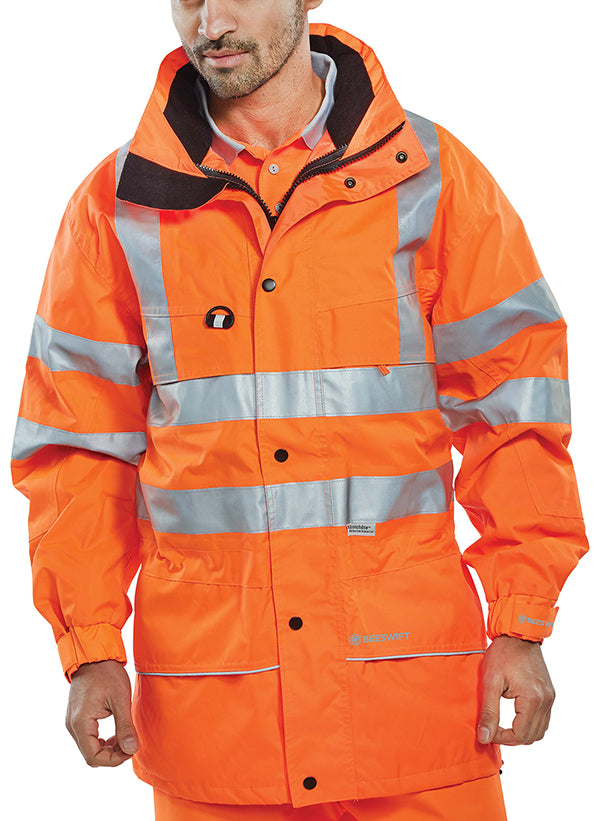 B-Seen Carnoustie Hi-Vis Jacket