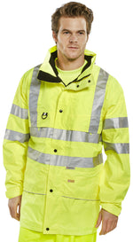 B-Seen Carnoustie Hi-Vis Jacket