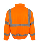 B-Seen Hi-Vis Fleece Lined Bomber Jacket