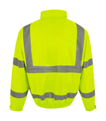 B-Seen Hi-Vis Fleece Lined Bomber Jacket