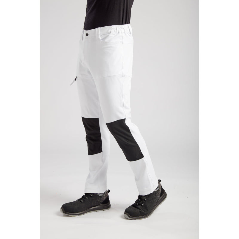 Angled front view of the Portwest WX2 Eco Stretch Trousers.