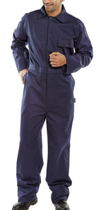 Beeswift Click Cotton Drill Boilersuit - [CLEARANCE]