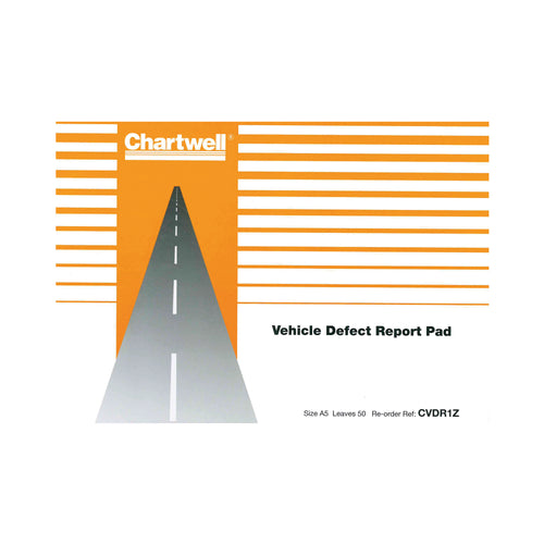 Exacompta Chartwell Vehicle Defect Report Pad CVDR1