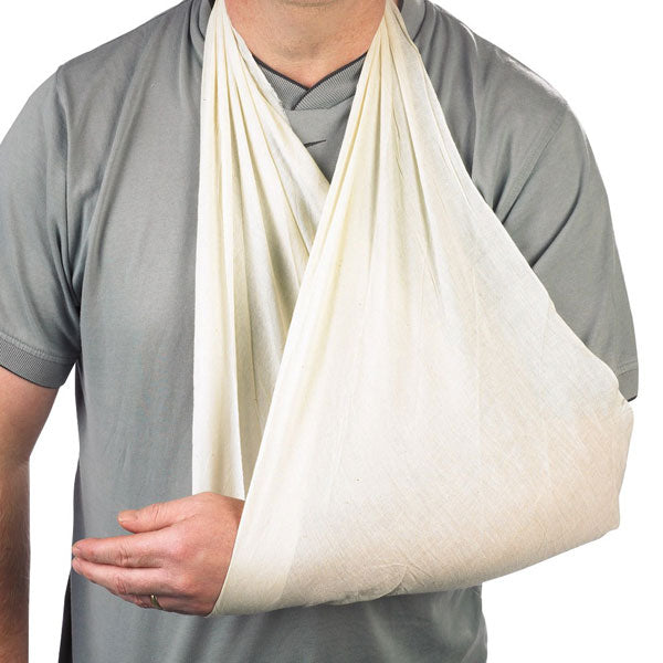 Click Medical 30GMS Non Woven Triangular Bandage Pack 10 - (Pack of 10)