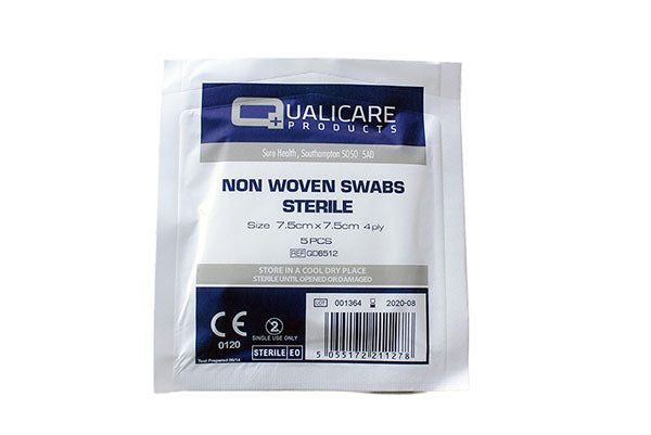 Click Medical Gauze Swab 7.5 X 75CM Sterile - (Pack of 5)