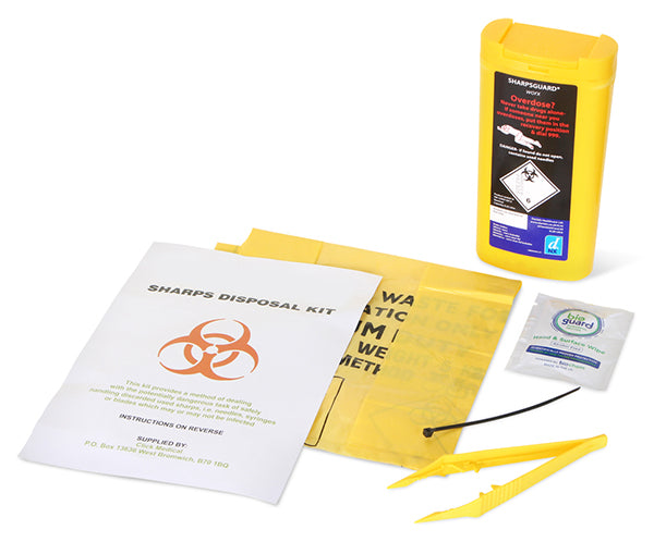 Click Medical Sharps Disposal Kit