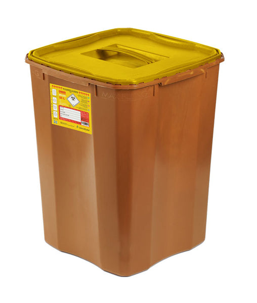 Click Medical Woodsafe Sharps Bin Full Lid