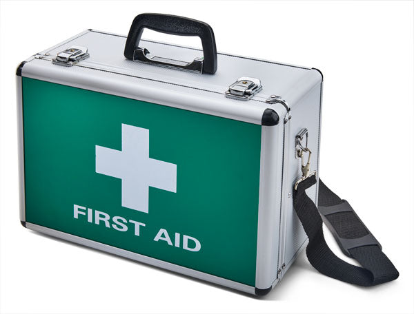 Click Medical Large Aluminium First Aid Kit