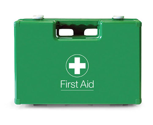 Click Medical Empty First Aid Box C/W Wall Bracket