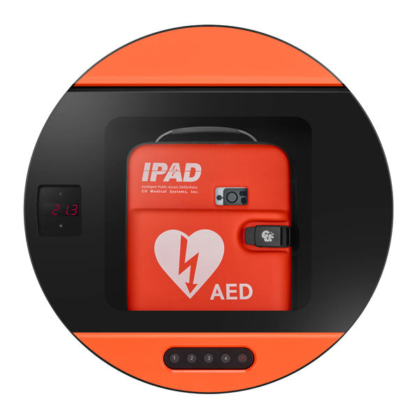 CU Cu Medical Defibsafe 3 External Defibrillator Cabinet