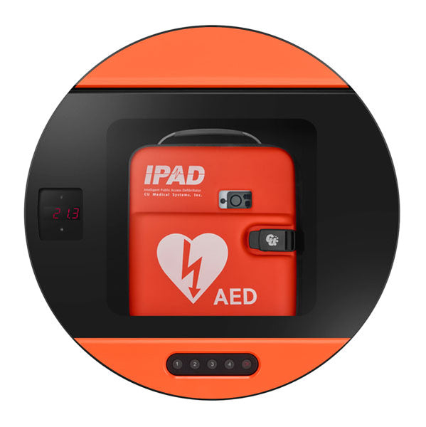CU Cu Medical Defibsafe 3 External Defibrillator Cabinet