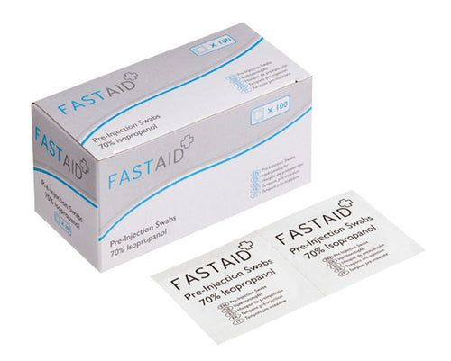 Click Medical Fastaid Preinjection Swabs 70 Percent Ipa