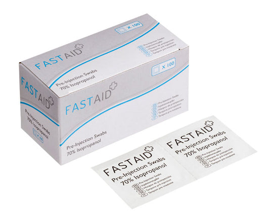 Click Medical Fastaid Preinjection Swabs 70 Percent Ipa