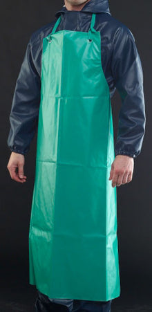 Click Aprons Chemmaster Pvc Apron Green 48