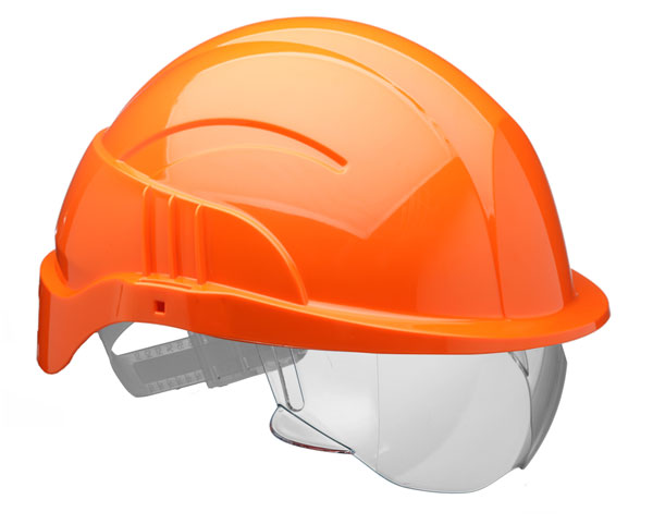 Centurion Vision Plus Safety Helmet Integrated Visor