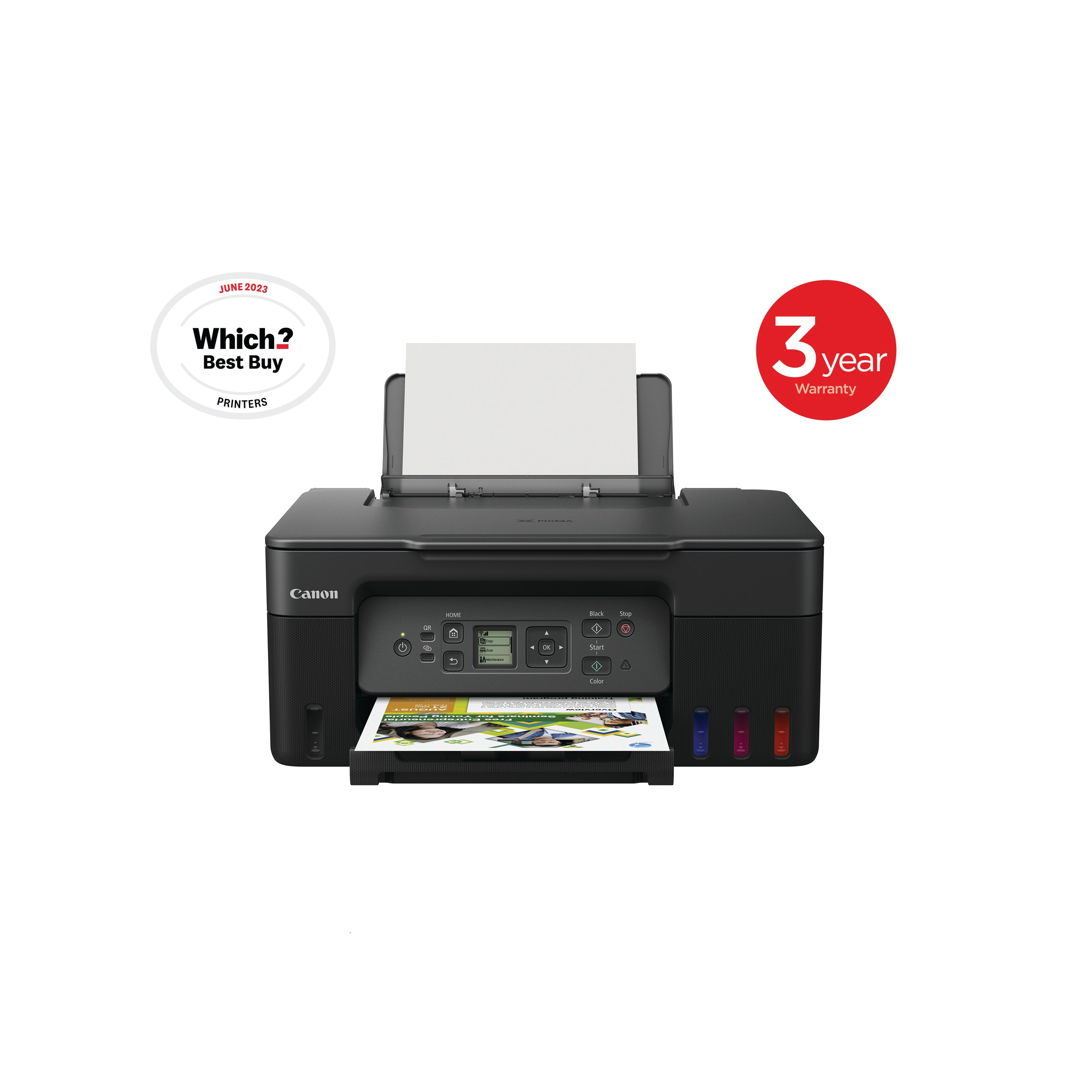 Canon Pixma G3570 Multifunction Printer A4 Black 5805C008