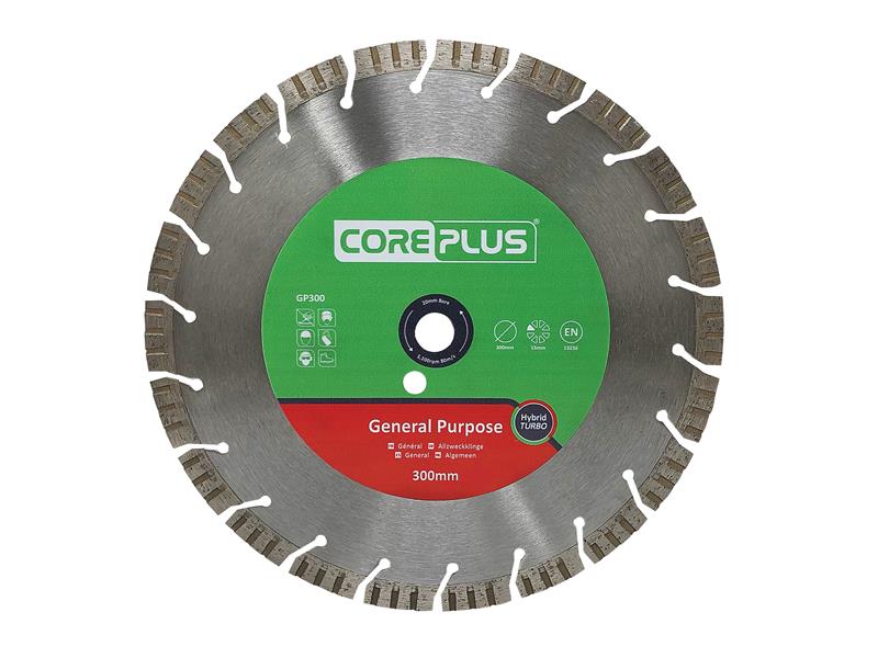 General-Purpose Hybrid Turbo Diamond Blade