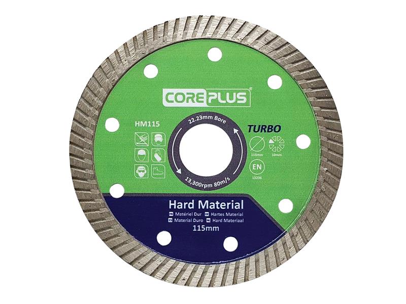 Hard Material Turbo Diamond Blade