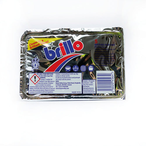 Mr Muscle Brillo Multi-use Soap Pads X5  (Pack of 24)