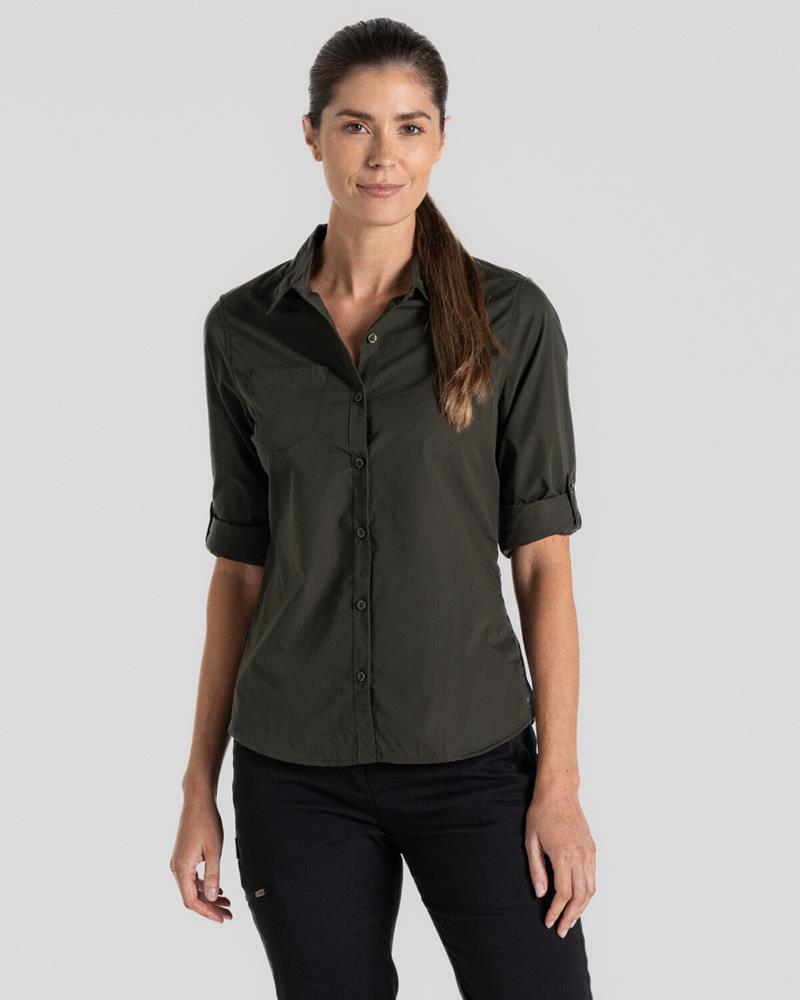 Craghoppers Expert Ladies Kiwi Long Sleeve Shirt - CR541M