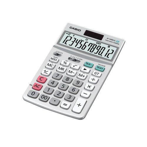 Casio 12-Digit Display Desktop Calculator JF-120ECO