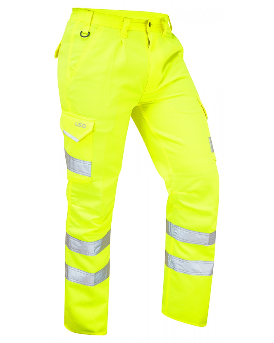 Leo Workwear Bideford Poly/Cotton Cargo Trousers - Ct01 (Cont 1)