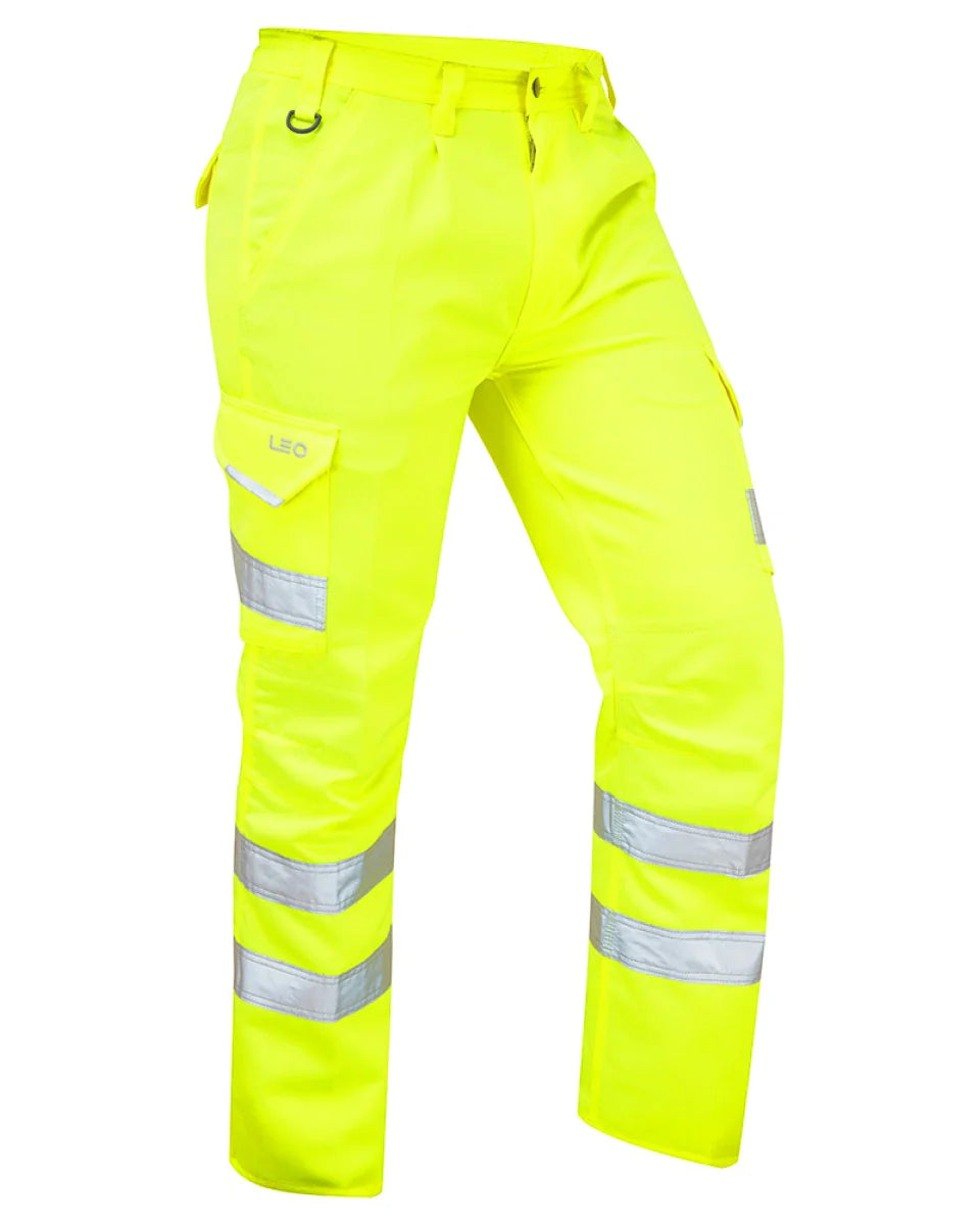 Leo Workwear Hi-Vis Workwear Bundle With Buckbootz BBZ8000 Wellies
