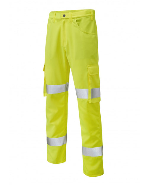 Leo Workwear Yelland Lightweight Poly/Cotton Cargo Trousers