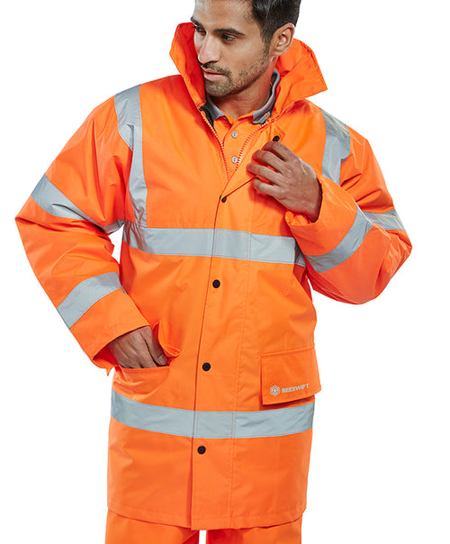 B-Seen Constructor Hi-Vis Jacket