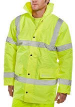 B-Seen Constructor Hi-Vis Jacket - thumbnail 2