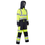 Leo Workwear Honeychurch Iso 20471 Cl 3 Ecoviz Women'S 2-Part Stretch Coverall - thumbnail 6