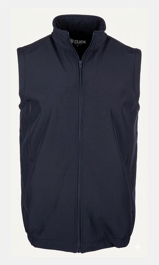Beeswift Click Workwear Unisex Softshell Gilet - Navy Blue