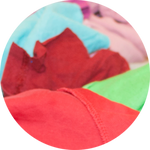 Coloured T-Shirt Cloth Rags - 10Kg Pack - Mixed Clothing and Material - thumbnail 3
